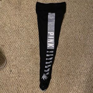 VS PINK Cut Out Leggings